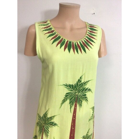 Beach Crew Tropical Hawaiian Dress Womens Medium - Picture 2 of 7
